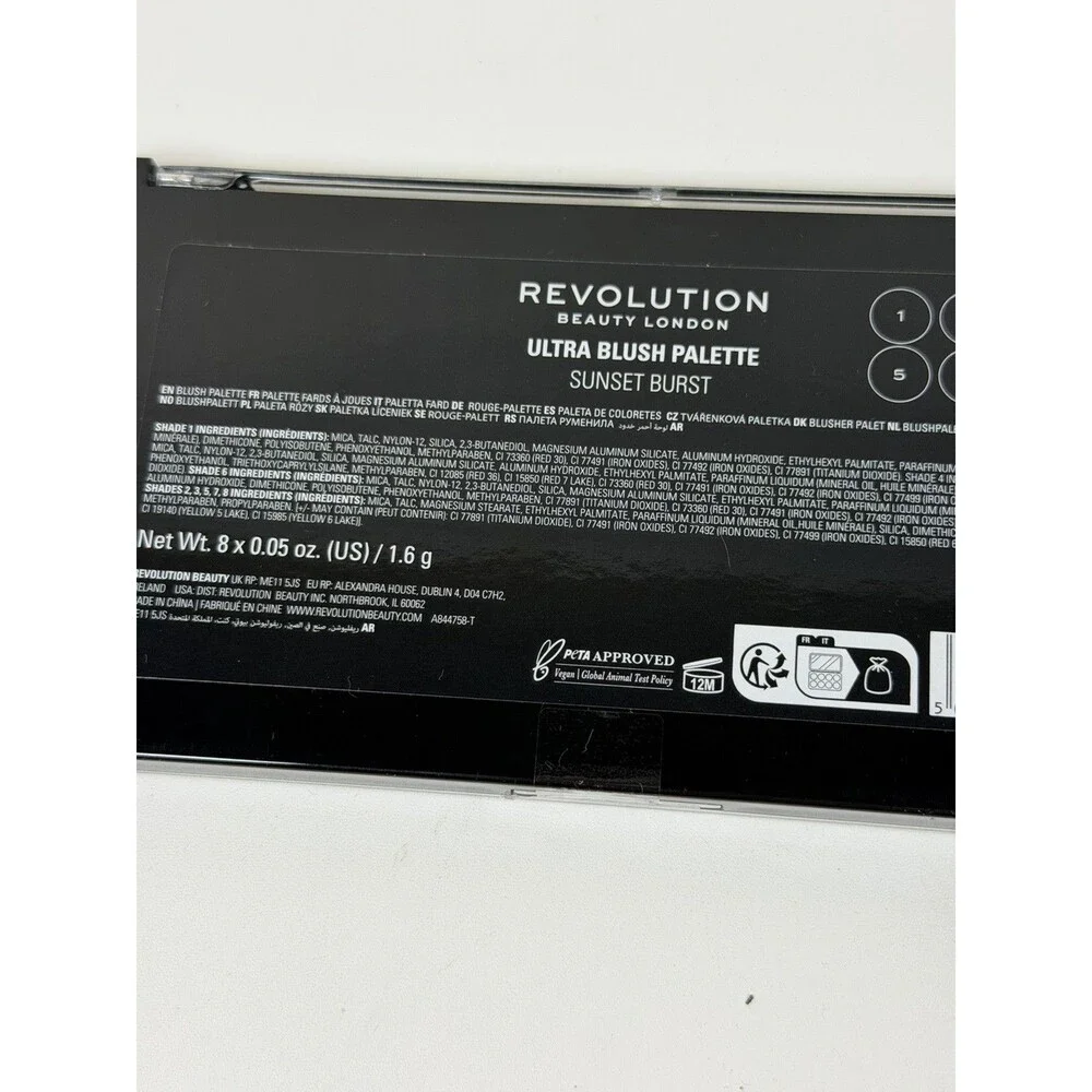 Revolution: Ultra Blush Sunset Burst Palette New